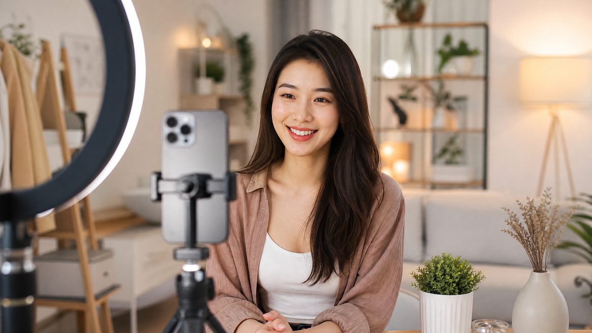 溏心 溏心:美女主播vlog视频教程 · 从零搭建直播间全流程视频演示